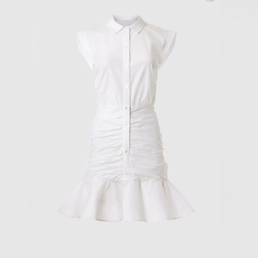 Elegant White Sleeveless Dress
